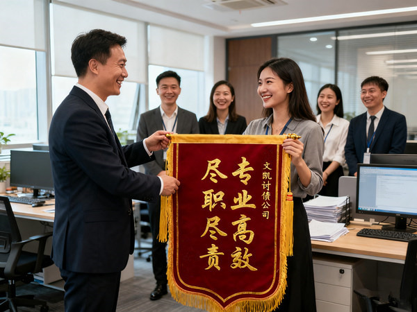 徐州文凯收债公司恭喜叶女士成功追回欠款